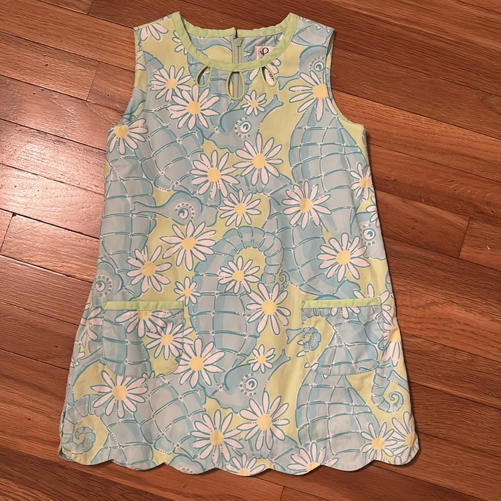 Lilly Pulitzer Blue Sleeveless Sundress